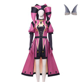 The Freak Circus Columbina Pink Clown Outfits Cosplay Costume Halloween Suit