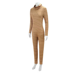 The Gaslight District Melancholy Hill Brown Jumpsuit Set Outfits Cosplay Costume