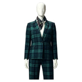 The Gentlemen Season 2 (2026) Susie Glass Green Plaid Suit Set Outfits Cosplay Costume