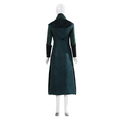The Hobbit Tauriel Green Tunic Vest Coat Set Outfits Cosplay Costume Halloween Carnival Party Suit