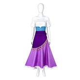 The Hunchback Of Notre Dame Esmeralda Purple Skirt Set Outfits Cosplay Costume
