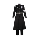 The Hundred Line: Last Defense Academy (2025) Omokage Yugami Black Uniform Outfits Cosplay Costume