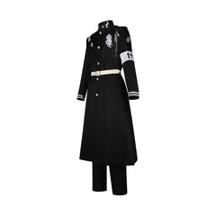The Hundred Line: Last Defense Academy (2025) Omokage Yugami Black Uniform Outfits Cosplay Costume