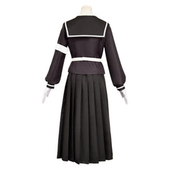 The Hundred Line: Last Defense Academy (2025) Sizuhara Hiruko Black Long Skirt Uniform Outfits Cosplay Costume