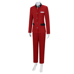 The Hundred Line: Last Defense Academy (2025) Tsukumo Ima Red School Uniform Set Outfits Cosplay Costume