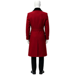 The Hunger Games: Sunrise On The Reaping (2026) Coriolanus Snow Red Coat President Outfits Cosplay Costume - Pre-order