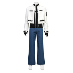 The King Of Fighters 2002 Kyo Kusanagi White Jacket Set Outfits Cosplay Costume