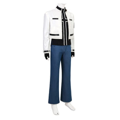 The King Of Fighters 2002 Kyo Kusanagi White Jacket Set Outfits Cosplay Costume