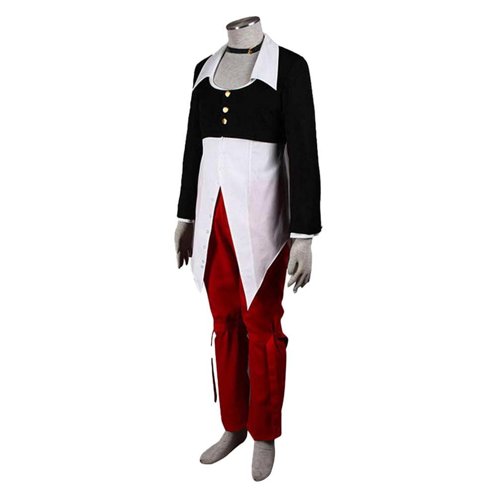 The King Of Fighters Iori Yagami Black Red Set Outfits Cosplay Costume