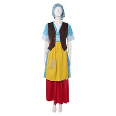 The Little Witch Little Witch Blue Yellow Red Skirt Set Outfits Cosplay Costume