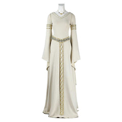 The Lord Of The Rings Éowyn White Dress Set Outfits Cosplay Costume