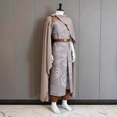 The Lord Of The Rings Elrond Gray Robe Set Outfits Cosplay Costume