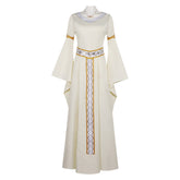 The Lord Of The Rings Eowyn White Dress Set Outfits Cosplay Costume Halloween Suit