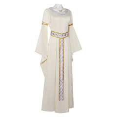 The Lord Of The Rings Eowyn White Dress Set Outfits Cosplay Costume Halloween Suit