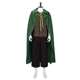 The Lord Of The Rings Frodo Baggins Green Cloak Brown Set Outfits Cosplay Costume