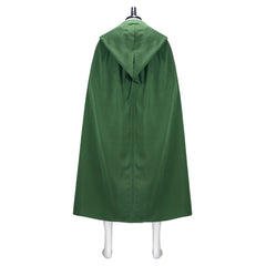 The Lord Of The Rings Frodo Baggins Green Cloak Brown Set Outfits Cosplay Costume