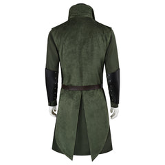 The Lord Of The Rings Thranduil Green Vest Top Set Outfits Cosplay Costume