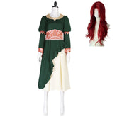 The Lord Of The Rings: The War Of The Rohirrim Hera Green Dress Outfits Cosplay Costume