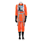 The Mandalorian And Grogu (2026) Colonel Ward Orange Jumpsuit Set Cosplay Costume