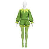 The Muppet Show Kermit The Frog Green Outfits Cosplay Costume Halloween Suit