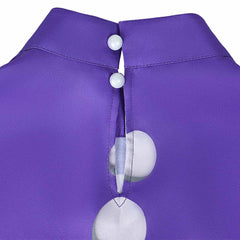 The Nightmare Before Christmas Barrel Purple Skeleton Outfits Cosplay Costume