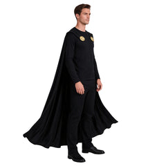 The Odyssey (2026) Agamemnon Black Cape Cloak Cosplay Costume Halloween Suit
