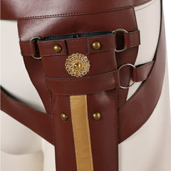 The Odyssey (2026) Odysseus Brown Belt With Sheath Cosplay Accessories Props