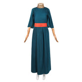 The Odyssey (2026) Penelope Cyan Dress Set Outfits Cosplay Costume