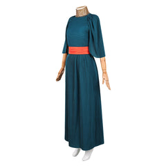 The Odyssey (2026) Penelope Cyan Dress Set Outfits Cosplay Costume