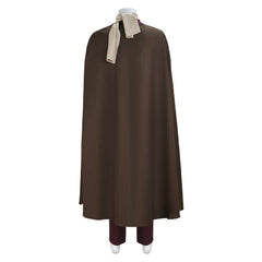 The Odyssey (2026) Telemachus Brown Cloak Red Set Outfits Cosplay Costume