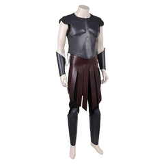 The Odyssey (2026) Telemachus Leather Armor Set Outfits Cosplay Costume