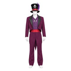 The Princess And The Frog Dr. Facilier Purple Set Outfits Cosplay Costume