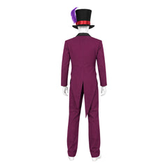 The Princess And The Frog Dr. Facilier Purple Set Outfits Cosplay Costume