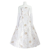 The Princess Diaries Mia White Dress Set Outfits Cosplay Costume