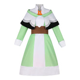 The Ribbon Hero (2026) Pine Green Dress Set Outfits Cosplay Costume