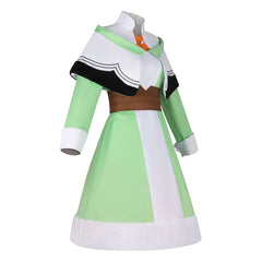 The Ribbon Hero (2026) Pine Green Dress Set Outfits Cosplay Costume