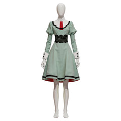 The Ribbon Hero (2026) Sapphire Green Princess Dress Outfits Cosplay Costume