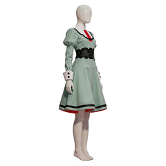 The Ribbon Hero (2026) Sapphire Green Princess Dress Outfits Cosplay Costume