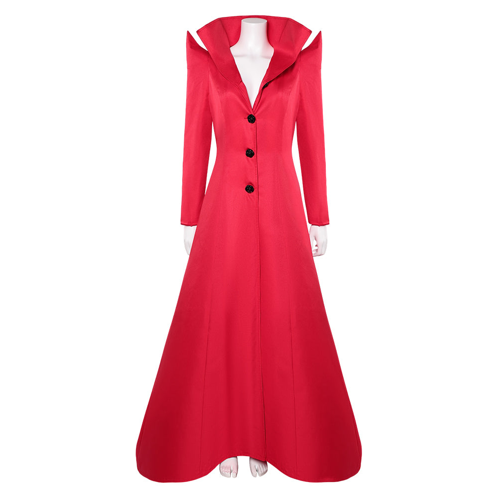 The Sandman Season 2 (2025) Desire Red Coat Jacket Outfits Cosplay Costume