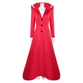 The Sandman Season 2 (2025) Desire Red Coat Jacket Outfits Cosplay Costume