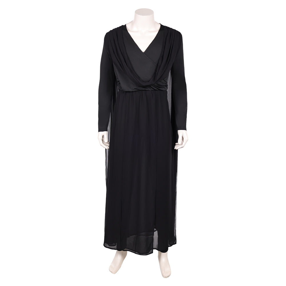 The Sandman Season 2 (2025) Dream Black Dress Robe Set Outfits Cosplay Costume