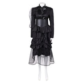 The Sandman Season 2 (2025) Sister Death Black Skirt Set Outfits Cosplay Costume