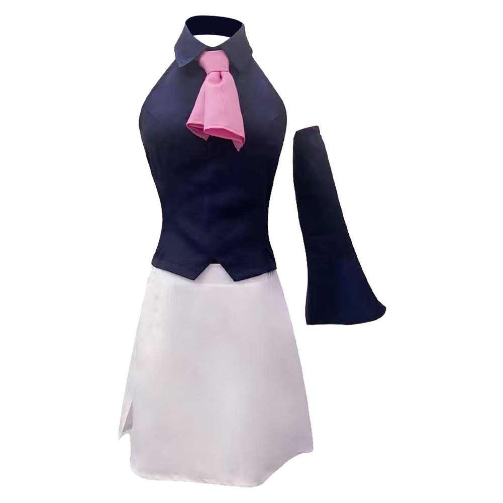 The Seven Deadly Sins Elizabeth Liones Blue White Skirt Set Outfits Cosplay Costume