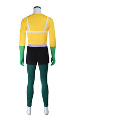The SpongeBob Movie (2026) Mermaid Man Yellow Green Set Outfits Cosplay Costume
