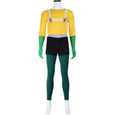 The SpongeBob Movie (2026) Mermaid Man Yellow Green Set Outfits Cosplay Costume