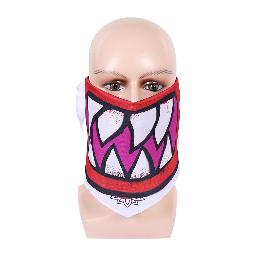 The Super Mario Galaxy Movie (2026) Bowser Jr. Bib Mask Scarf Cosplay Accessories Props