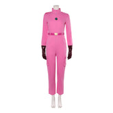 The Super Mario Galaxy Movie (2026) Princess Peach Pink Jumpsuit Set Outfits Cosplay Costume