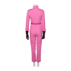 The Super Mario Galaxy Movie (2026) Princess Peach Pink Jumpsuit Set Outfits Cosplay Costume