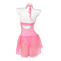 The Super Mario Galaxy Movie (2026) Princess Peach Pink Swimsuit Outfits
