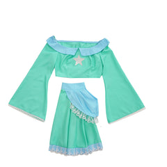 The Super Mario Galaxy Movie (2026) Princess Rosalina Blue Skirt Set Outfits Cosplay Costume